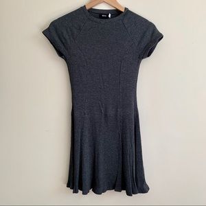 Urban Outfitters - Grey Skater Dress - Small